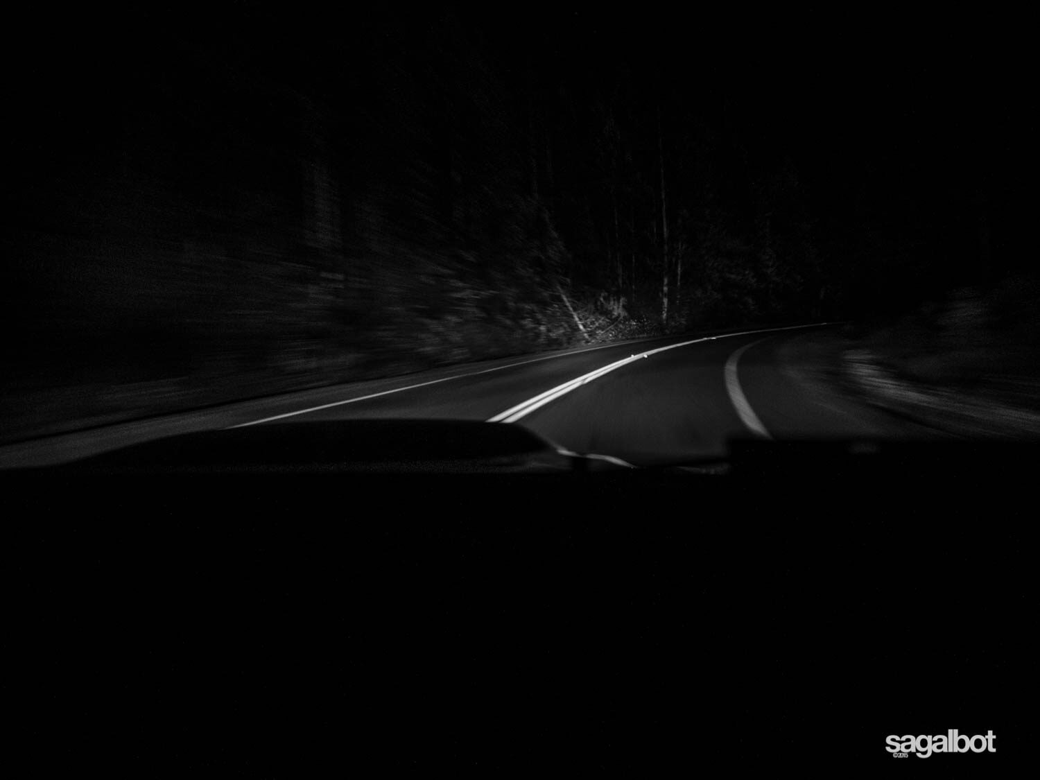 The road to Tofino is ridiculously windy.