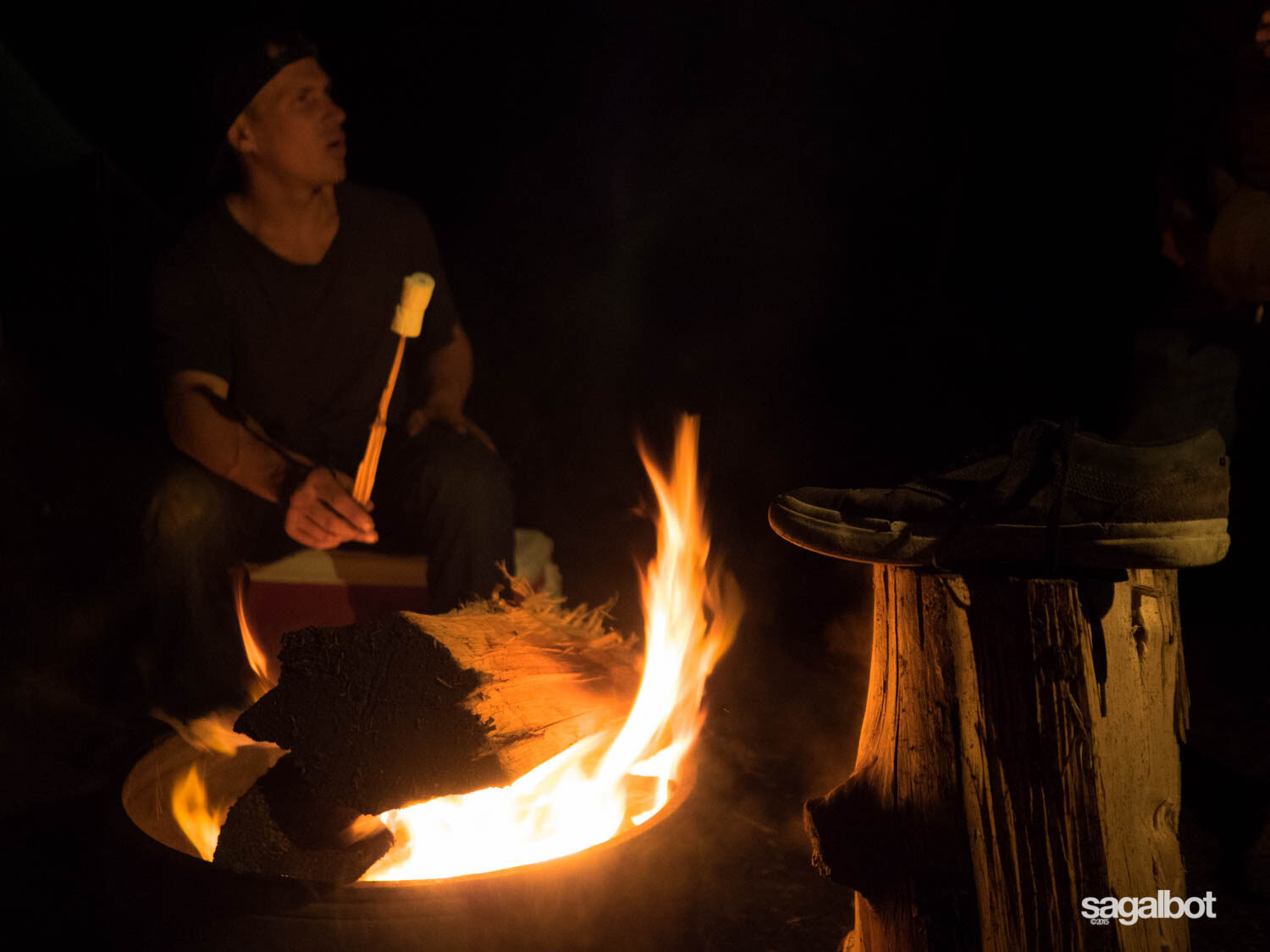 Roastin mallows and drying out vans