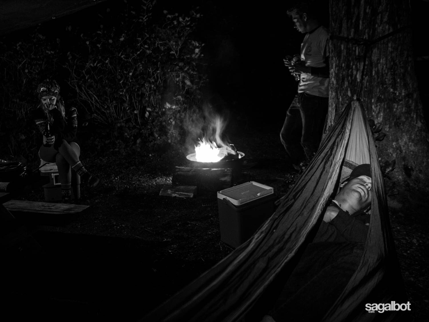 matt damn near stole my hammock for the evening
