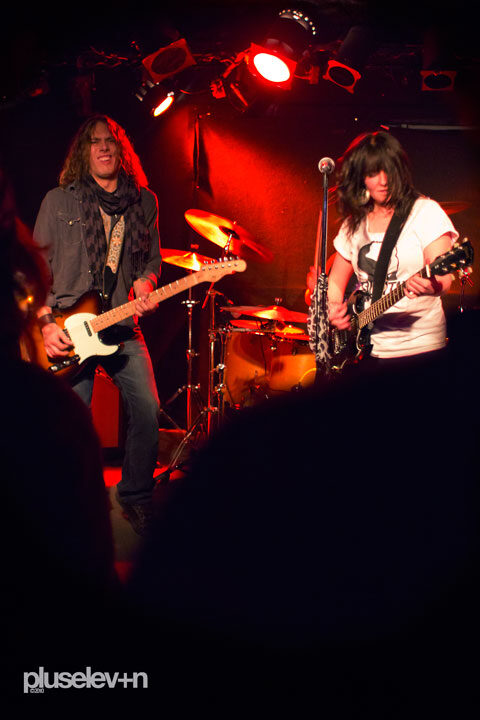Jason Delisle and Liz Stevens rocking The Canmore Hotel