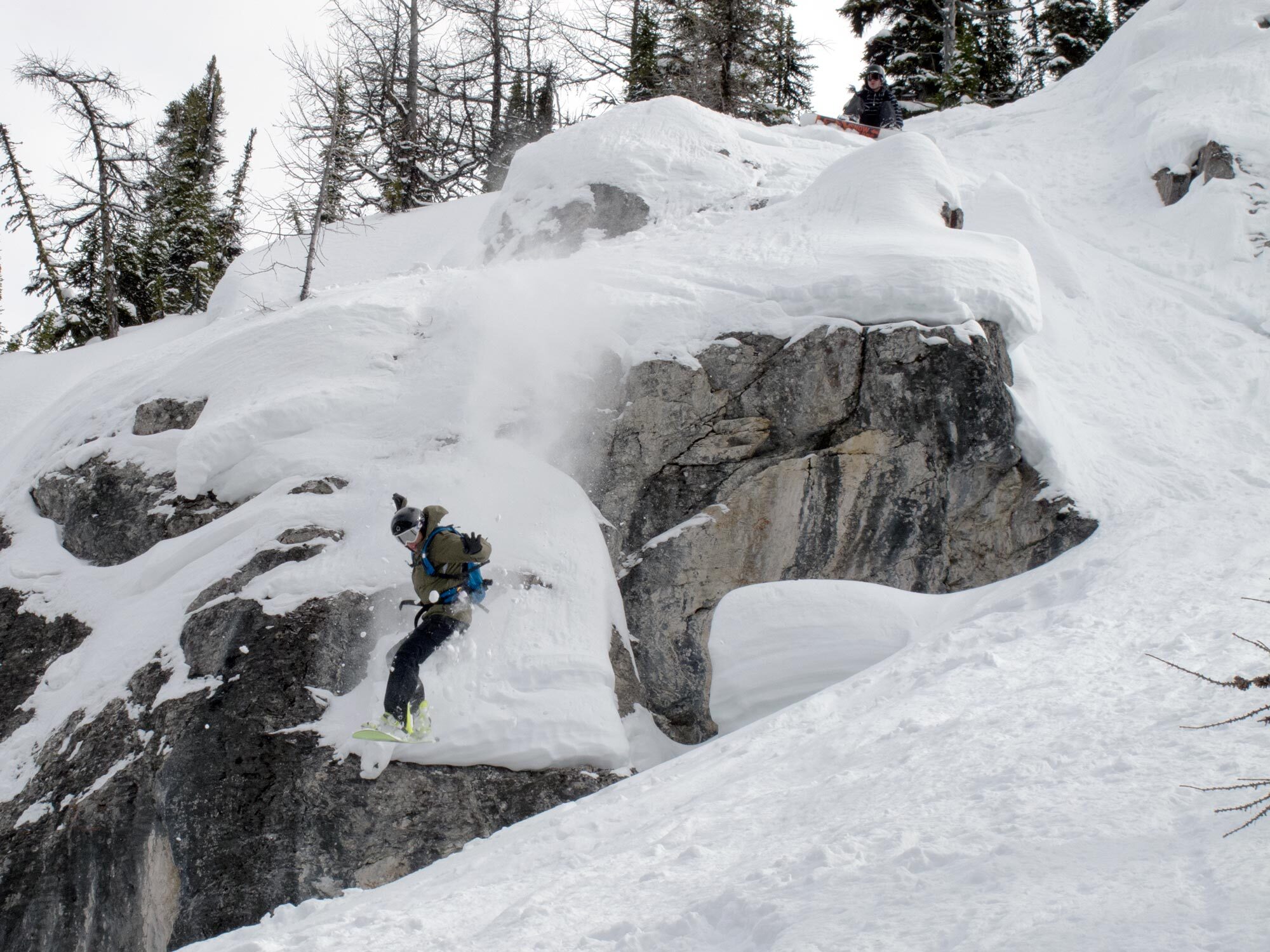 Super fun cliff of Haze Hill that you can hit on either side.