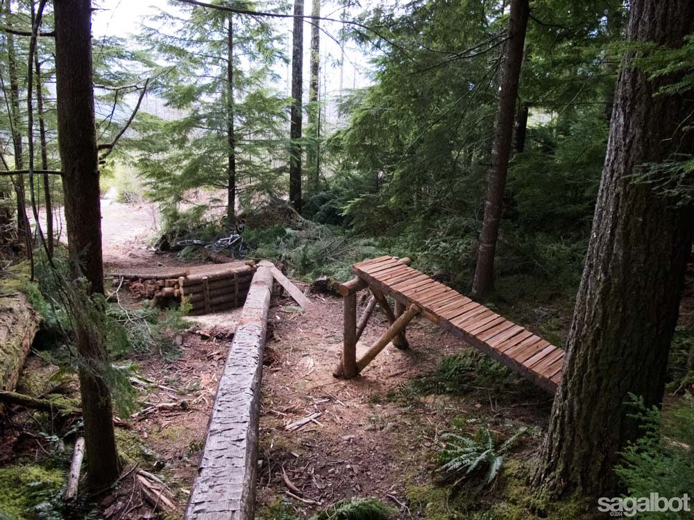 Awesome final jump over the old log ride line. I hope they build a hip off the log too.