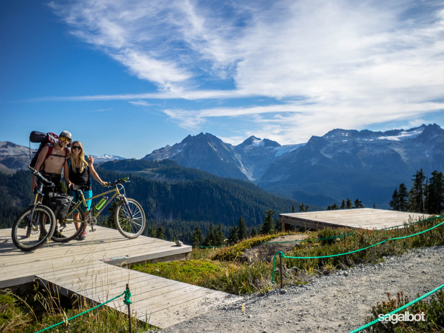 Successful bikepackers!